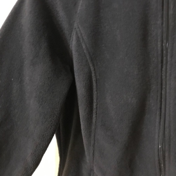 Columbia “Benton Spring” Full Zip Black Fleece Jacket - Picture 13 of 15